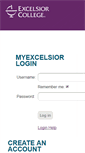 Mobile Screenshot of mycourses.excelsior.edu